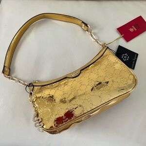 NWT NANETTE LEPORE JULISSA BAGUETTE HOBO SHOULDER BAG